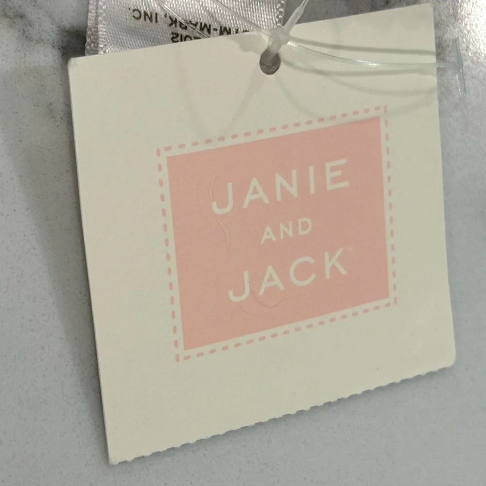 NWT Infant Girls Janie & Jack Pink Headband with Bow, OS